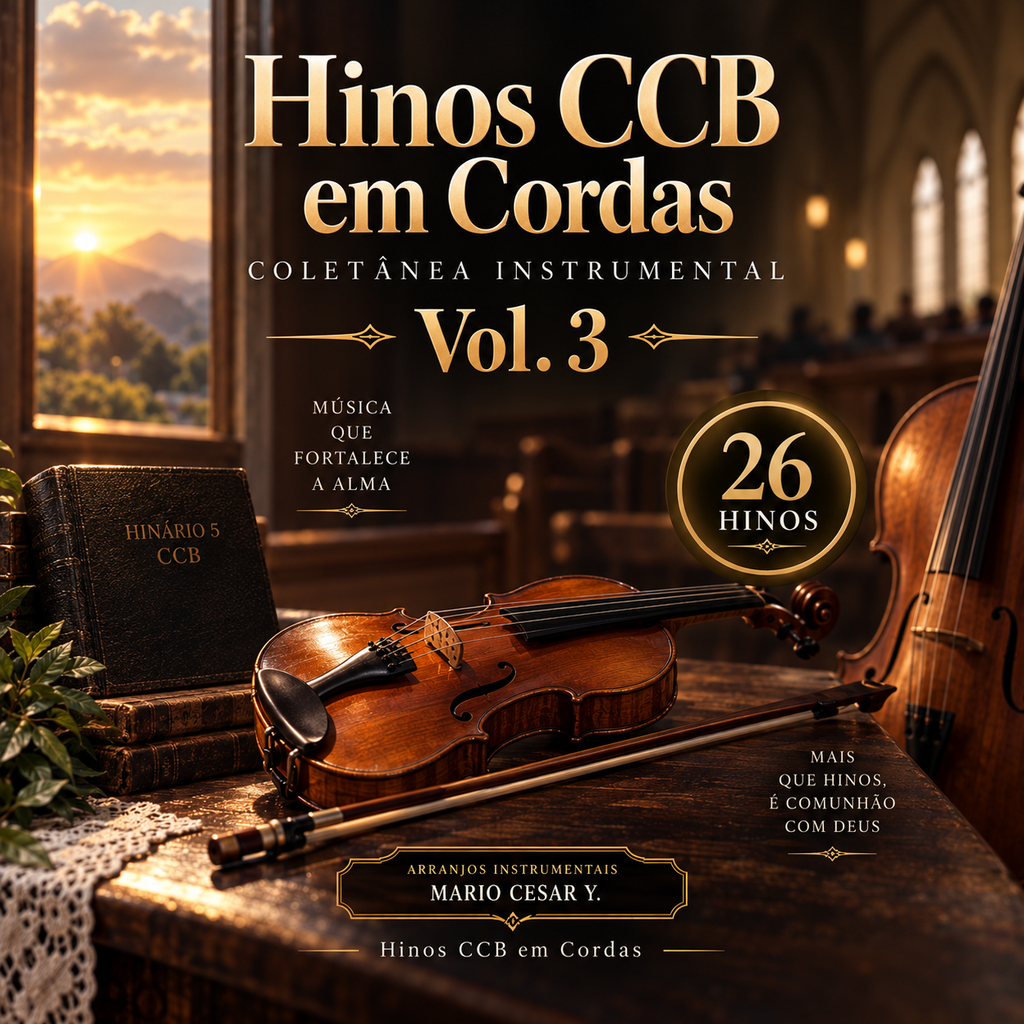 Hinos CCB em Cordas — Coletânea Instrumental Vol. 3
