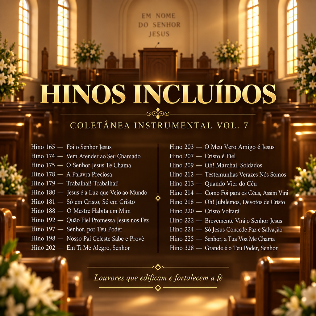 Hinos CCB em Cordas — Coletânea Instrumental Vol. 7