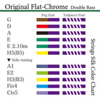 コントラバス弦 ORIGINAL FLAT-CHROME