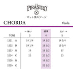 ビオラ弦 CHORDA