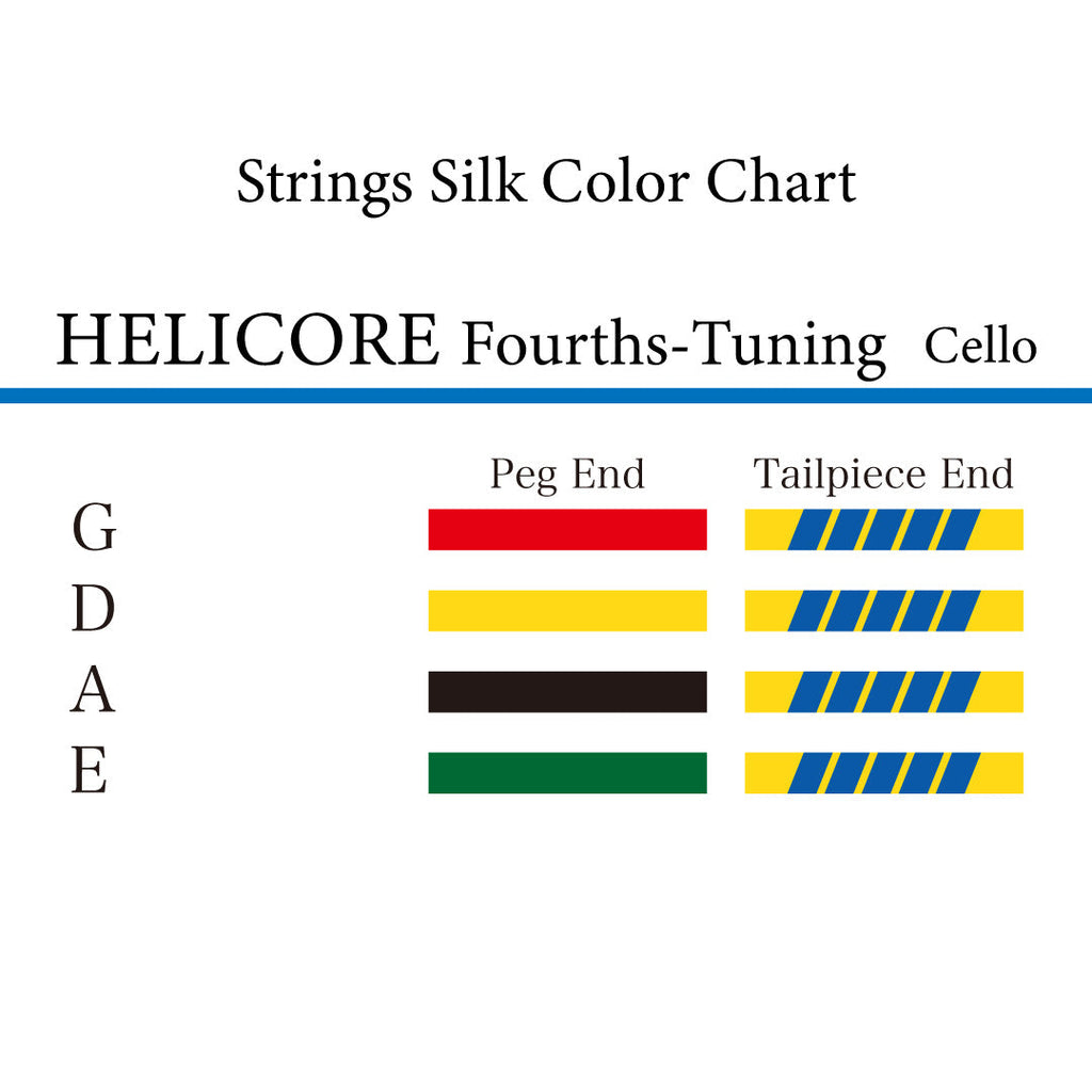 チェロ弦 HELICORE Fourth-Tuning
