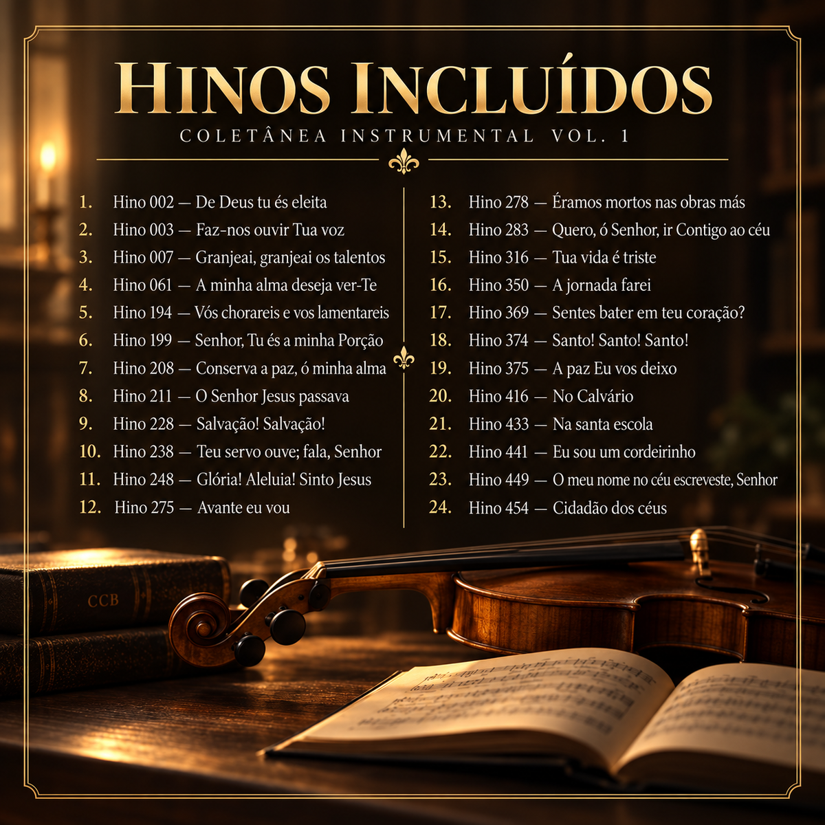 Hinos CCB em Cordas — Coletânea Vol. 1