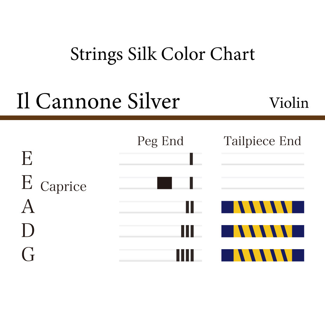 バイオリン弦 Il Cannone Silver