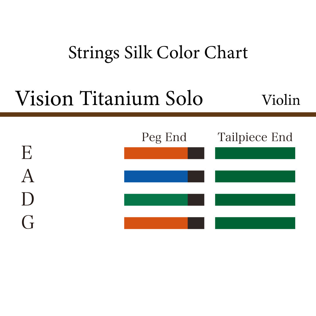 バイオリン弦 VISION TITANIUM SOLO
